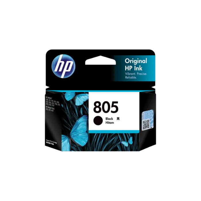 HP 805 Black Original Ink Cartridge- 3YM73AA (805 BK)