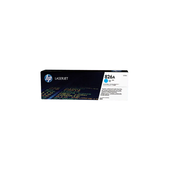 HP 826A Cyan Original LaserJet Toner Cartridge- CF311A